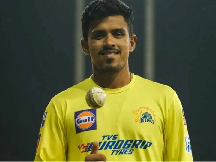 CSK Player Maheesh Theekshana Prays for Cyclone Michuang affected Chennai city Maheesh Theekshana: 'मेरे दूसरे घर में बाढ़...', CSK के श्रीलंकाई स्पिनर ने चेन्नई के हालातों पर ऐसे जताई चिंता