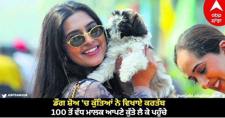 Dogs showed their skills in the dog show, more than 100 owners arrived with their dogs know details Ludhiana News: ਡੌਗ ਸ਼ੋਅ 'ਚ ਕੁੱਤਿਆਂ ਨੇ ਵਿਖਾਏ ਕਰਤੱਬ, 100 ਤੋਂ ਵੱਧ ਮਾਲਕ ਆਪਣੇ ਕੁੱਤੇ ਲੈ ਕੇ ਪਹੁੰਚੇ