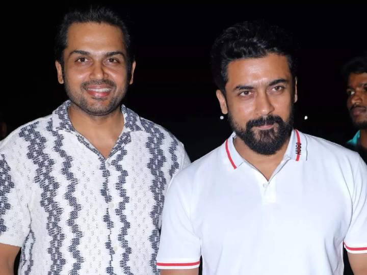 Actors suriya and karthi helped 4 affected districts for Cyclone Michaung 2023 Cyclone Michaung: புரட்டிப் போட்ட மிக்ஜாம் புயல்.. நிதி உதவியை தொடங்கி வைத்த சூர்யா, கார்த்தி