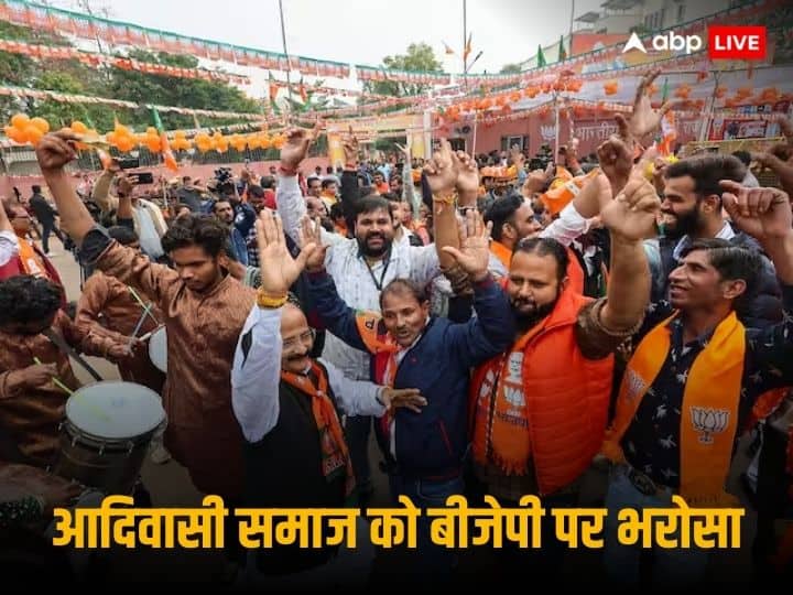 Chhattisgarh Election Results 2023 BJP Won North South Area With Tribal Votes Loses Congress Chhattisgarh Election Result: कांग्रेस का 'हाथ' छोड़ बीजेपी के साथ हुआ आदिवासी समाज, छत्तीसगढ़ के नॉर्थ और साउथ ने ऐसे पलटी बाजी
