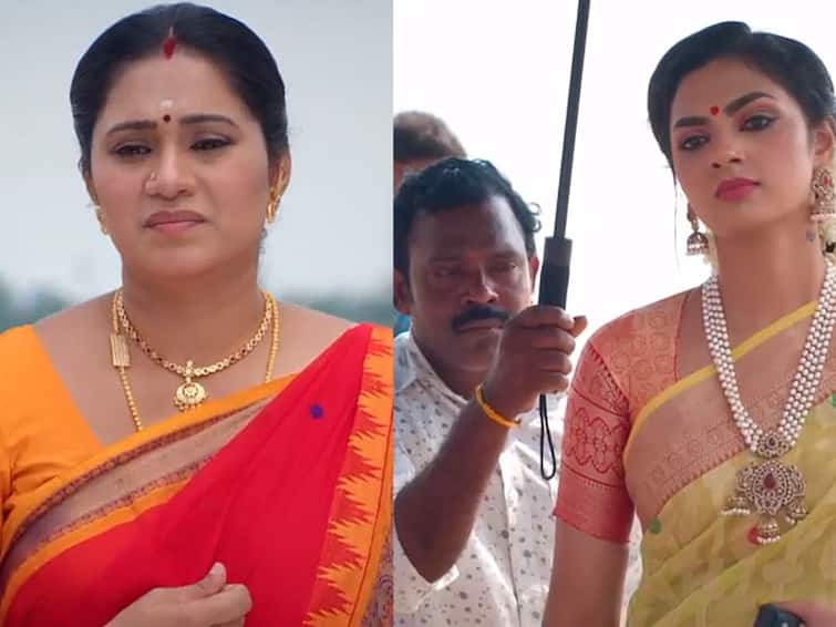 sandhya ragam serial update december 5 episode Sandhya Ragam: கொளுத்திப் போட்ட புவனேஸ்வரி.. ட்விஸ்ட் கொடுத்த ரகுராம்.. சந்தியா ராகம் இன்று! 