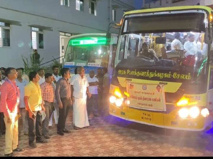 Cleanliness workers of Salem Corporation rushed to Chennai. Cyclone Michuang: மிக்ஜாம் எதிரொலி: சென்னைக்கு விரைந்த சேலம் மாநகராட்சியின் தூய்மை பணியாளர்கள்