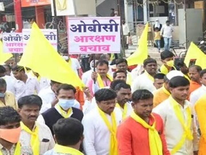 Chain hunger strike of OBC community from today on  Antarwali Sarathi Phata in Jalna मोठी बातमी! आंतरवाली सराटी फाट्यावर आजपासून ओबीसी समाजाचे साखळी उपोषण