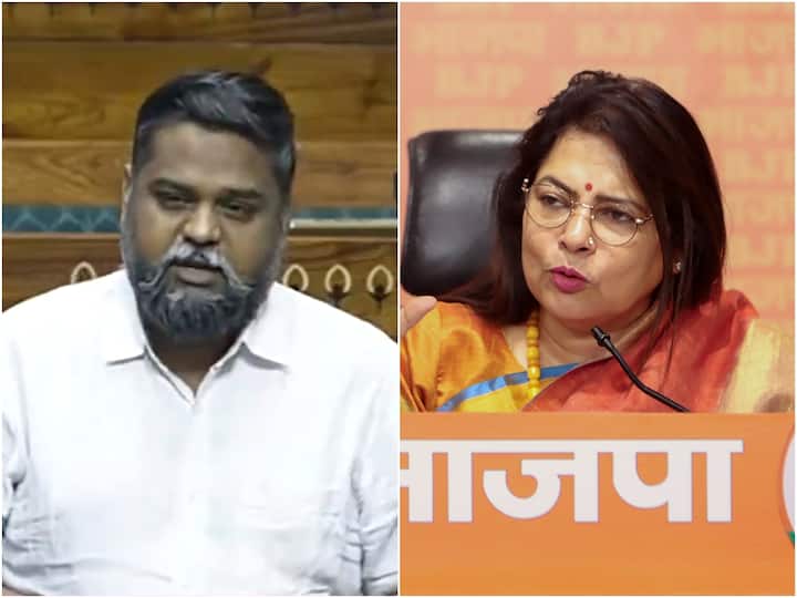 DMK MP Senthilkumar Gaumutra States Row BJP Disrespect Of Sanatan Dharma Meenakashi Lekhi rahul gandhi DMK MP Sparks Row With 'Gaumutra States' Remark, BJP Calls It 'Disrespect Of Sanatan Dharma'
