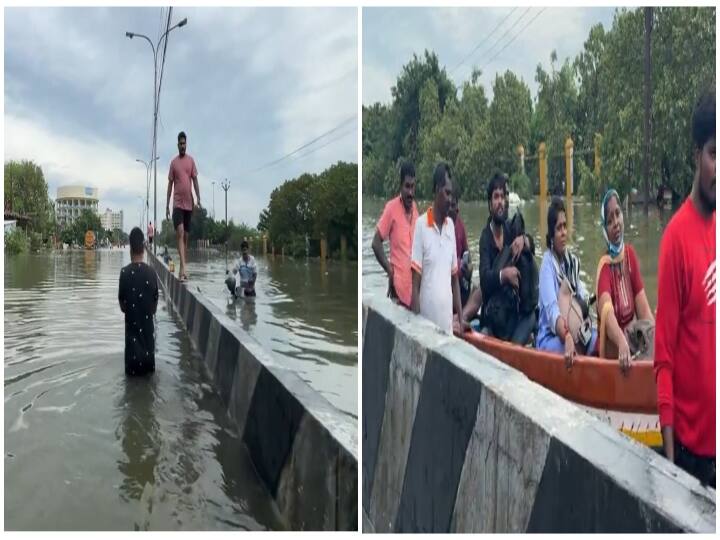 Cyclone Michaung water logged velachery madippakkam north chennai Cyclone Michaung; வெள்ளச்சேரியான வேளச்சேரி! மிதக்கும் மடிப்பாக்கம்! வடியாத வடசென்னை!