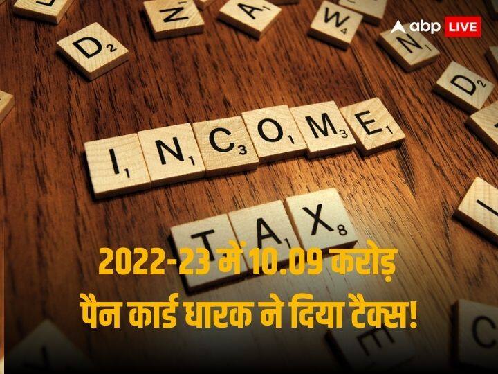 2022-23 में 10.09 करोड़ पैन कार्ड धारक ने दिया इनकम टैक्स, पर केवल 7.76 करोड़ ने दाखिल किया ITR