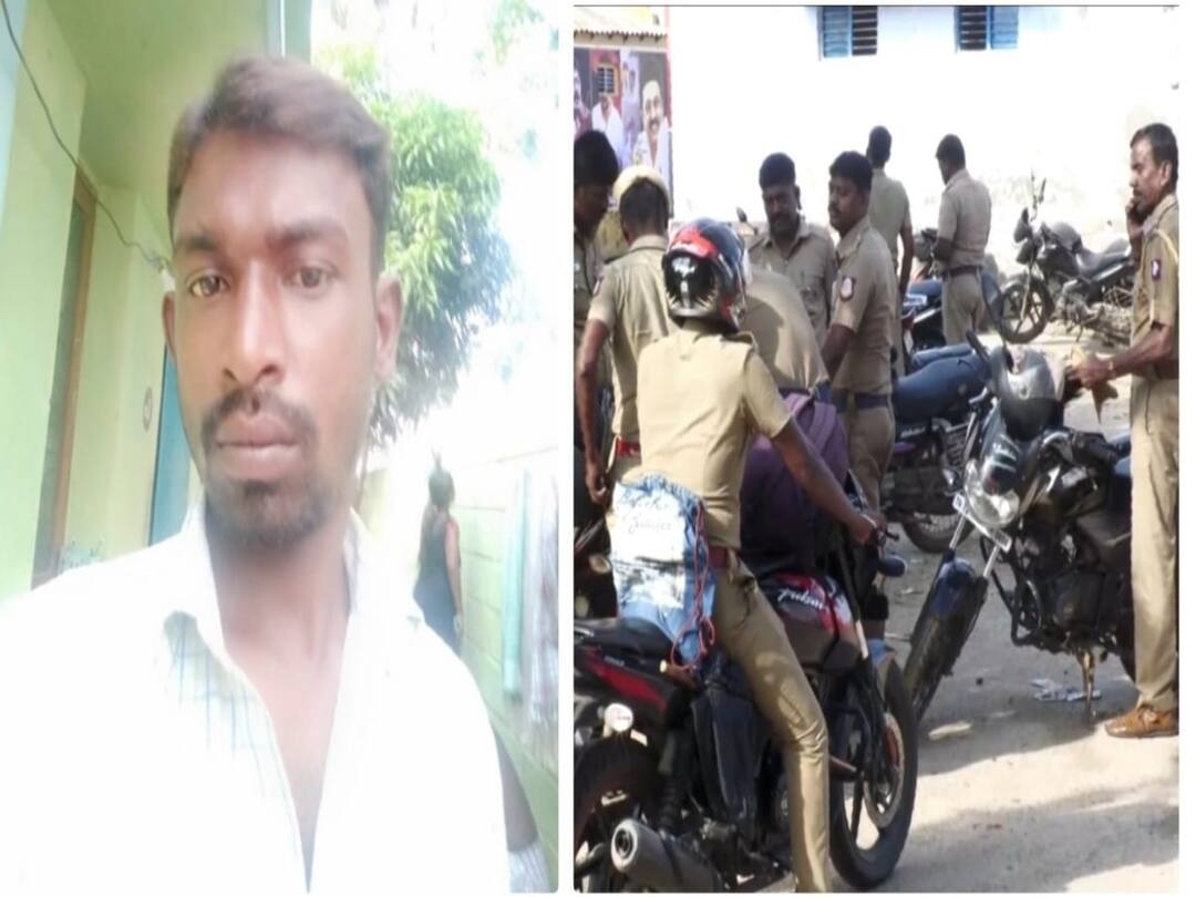 Crime: The construction worker who came to the temple festival was hacked to death..! Terrible in rice..! Crime: கோயில் திருவிழாவிற்கு வந்த கட்டடத் தொழிலாளி வெட்டிகொலை..! நெல்லையில் பயங்கரம்..!