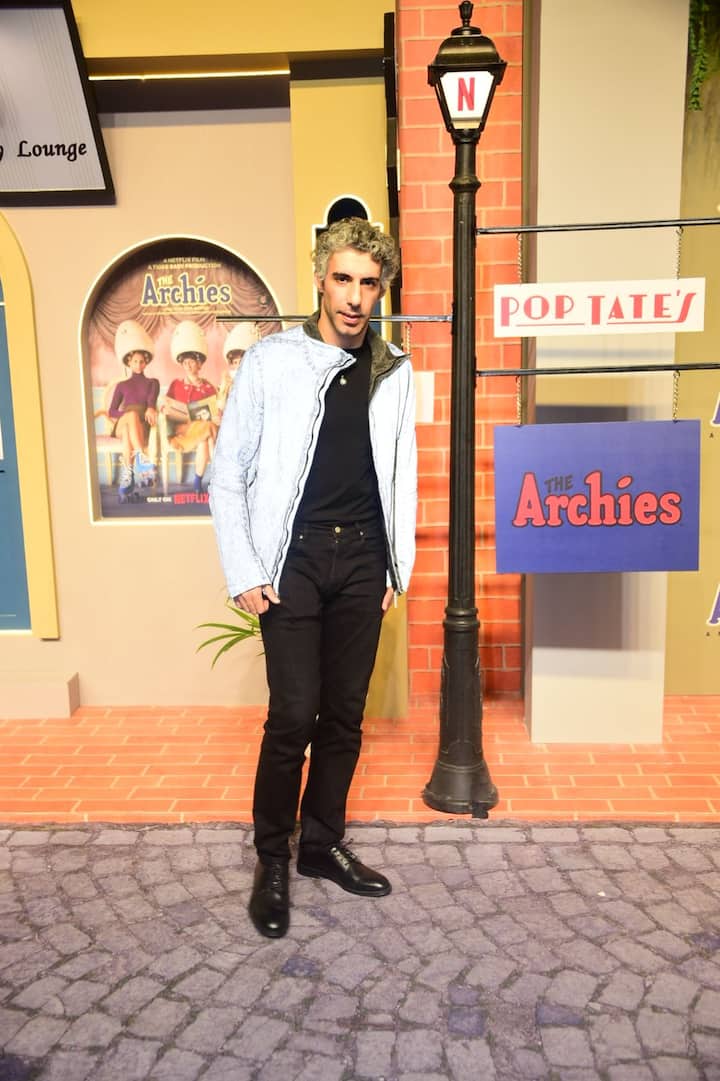 Jim Sarbh was also present for the screening.