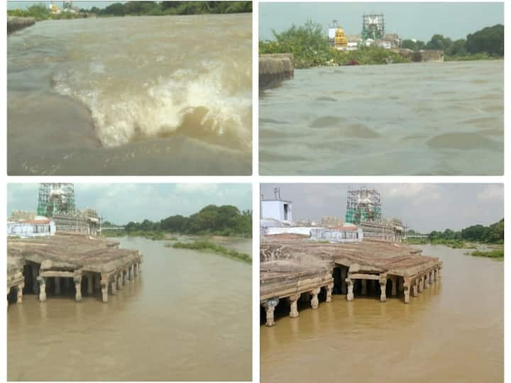 வடகிழக்கு பருவமழையால் தமிழகம் எங்கும் மழை பெய்து வருகிறது. இந்நிலையில் நெல்லை தாமிரபரணியில் வெள்ளப்பெருக்கு பாய்ந்தோடி வருகிறது.