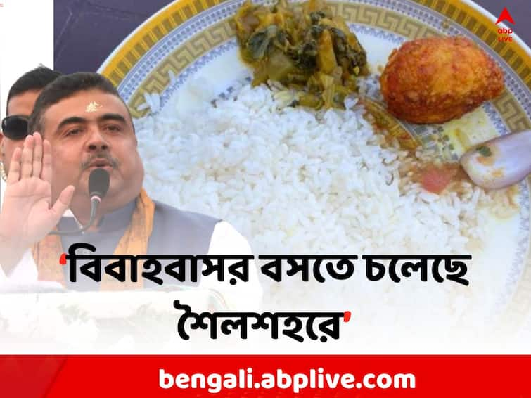 Suvendu Adhikari attacks Abhishek Banerjee Mamata Banerjee with out naming on  North Bengal Visit Suvendu Adhikari : 'বিবাহবাসর বসতে চলেছে শৈলশহরে..', শুভেন্দুর নিশানায় এবার কারা ?