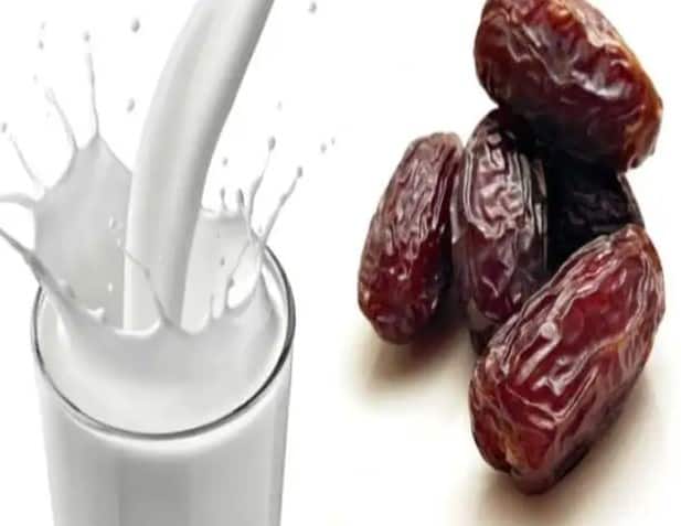 Dates Benefits: શિયાળામાં ખજૂર ખાવી સ્વાસ્થ્ય માટે ખૂબ જ ફાયદાકારક છે. ખાસ કરીને ખજૂરને દૂધ સાથે ખાવામાં આવે તો તેનાથી શરીરને અનેક ફાયદાઓ થાય છે. દૂધ અને ખજૂરનું સેવન કરવાથી સ્વાસ્થ્યને ઘણા ફાયદા થાય છે.