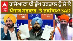 Punjab News। ਰਾਜੋਆਣਾ ਦੀ ਭੁੱਖ ਹੜਤਾਲ ਨੂੰ ਲੈ ਕੇ ਪੰਜਾਬ ਸਰਕਾਰ 'ਤੇ ਭੜਕਿਆ SAD