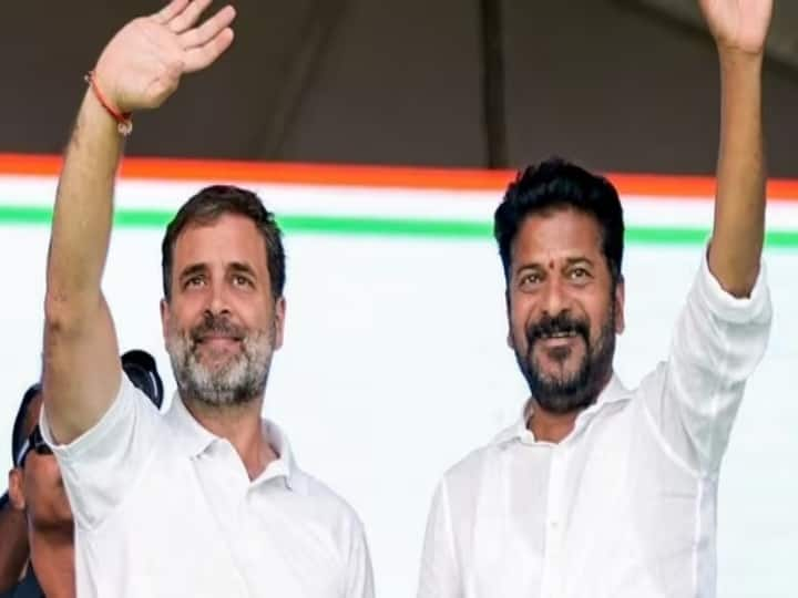 Telangana Congress Chief Revanth Reddy Will Be Chief Minister Swearing in ceremony to be held on December 7 சஸ்பென்ஸ் ஓவர்.. தெலங்கானா முதலமைச்சராகிறார் ரேவந்த் ரெட்டி.. பதவியேற்புக்கு தேதி குறித்த காங்கிரஸ்