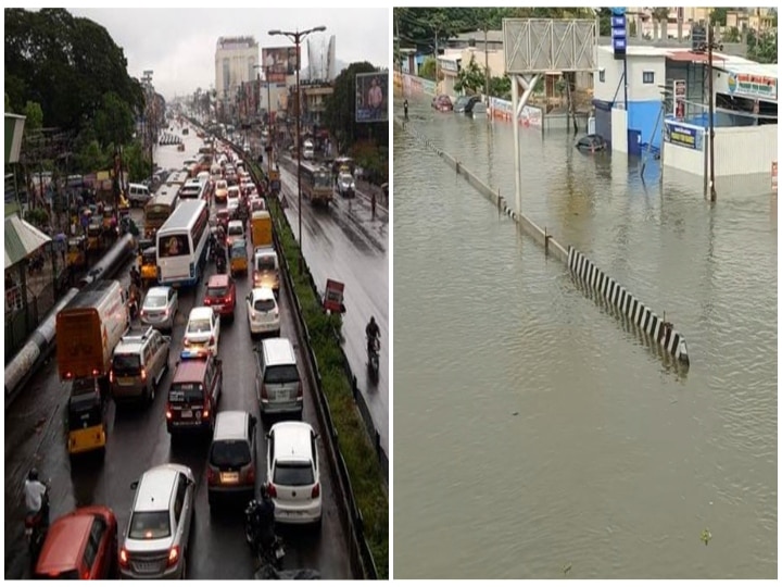 Cyclone Michaung Waterlogged Chennai Roads Rain Water Dry Places Not ...