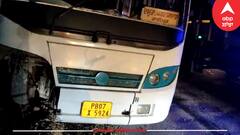 Punjab news: ਦਸੂਹਾ ਤਲਵਾੜਾ ਮੁੱਖ ਸੜਕ 'ਤੇ ਨਿੱਜੀ ਕੰਪਨੀ ਦੀ ਬੱਸ ਦਾ ਫਟਿਆ ਟਾਇਰ, ਜਾਨੀ ਨੁਕਸਾਨ ਤੋਂ ਹੋਇਆ ਬਚਾਅ