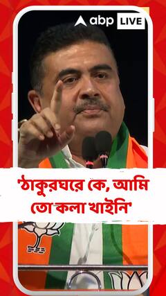 'ঠাকুরঘরে কে , আমি তো কলা খাইনি' , কী প্রসঙ্গে বললেন শুভেন্দু?