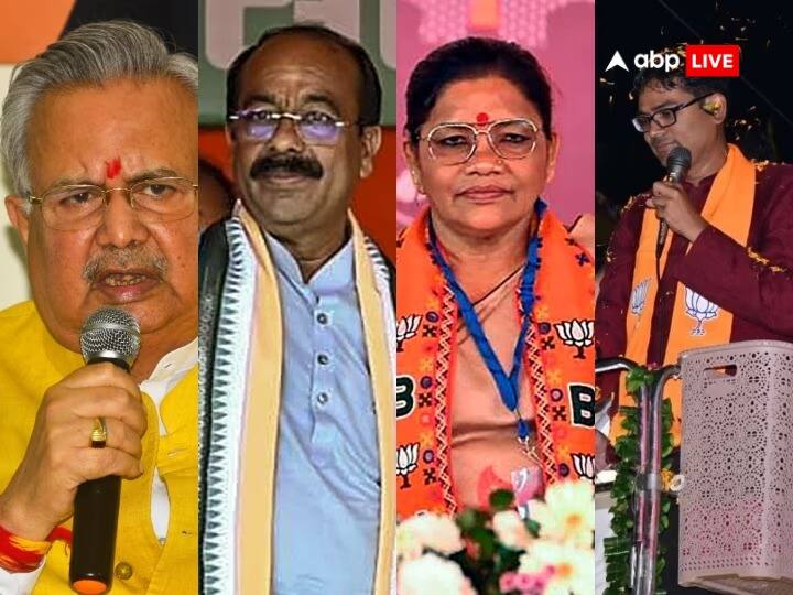 Chhattisgarh Election Results 202 BJP CM face race these five names under discussion ANN Chhattisgarh New CM: छत्तीसगढ़ में BJP की सरकार, CM के एलान का इंतजार, रेस में किस नेता का नाम सबसे आगे?