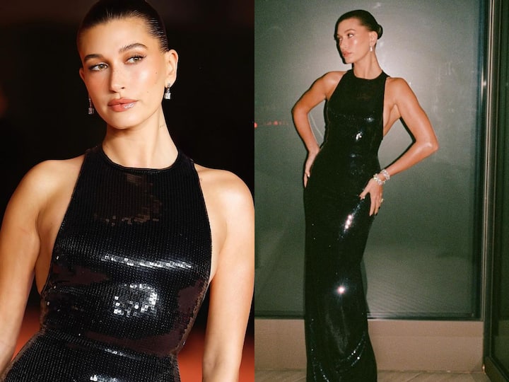 See Hailey Bieber's most recent style as she arrived at the Academy Museum Gala 2023 in breathtaking outfit.