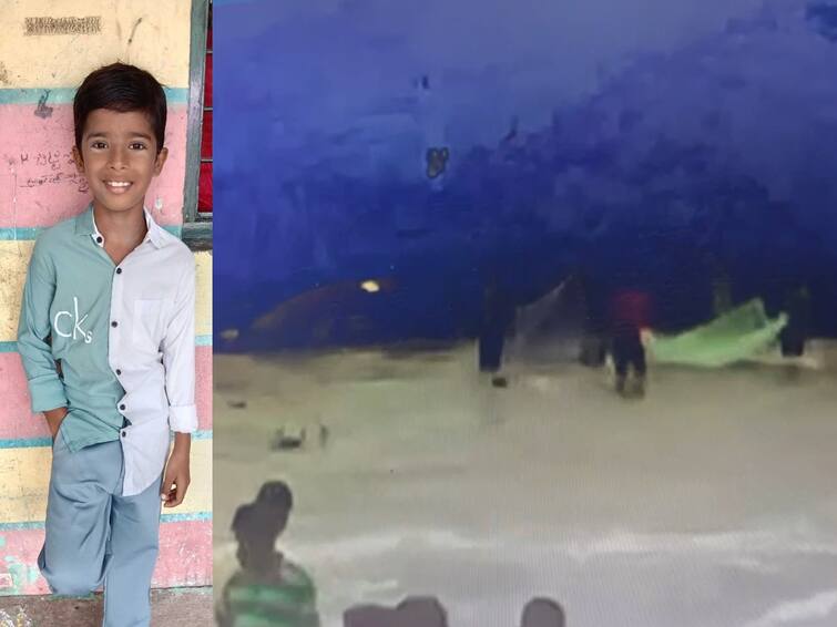 Cyclone Michuang: Tirupati floods ten years old boy washed away in floods while fishing Cyclone Michuang: వర్షంలో సరదా పడ్డ బాలుడు, రెప్పపాటులో మాయం!