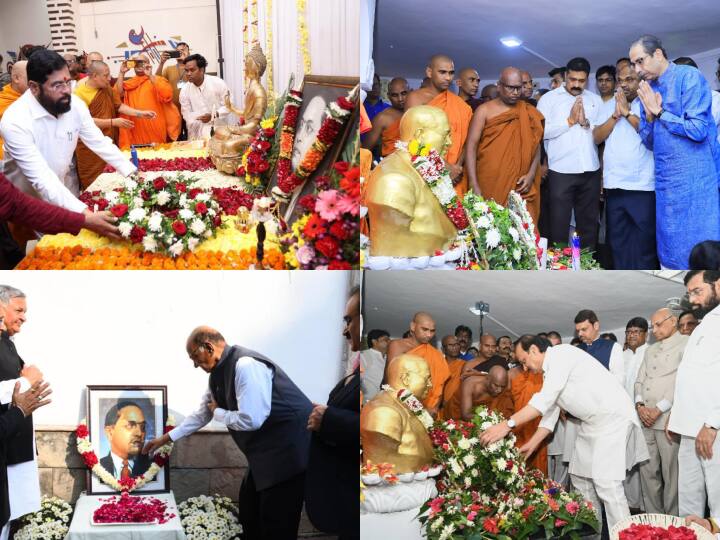 Ambedkar Death Anniversary 2023: आज देशभर में संविधान निर्माता बाबा साहेब भीमराव आंबेडकर की पुण्यतिथि मनाई जा रही है. महाराष्ट्र के सीएम,राज्यपाल समेत कई बड़े नेताओं ने उन्हें श्रद्धांजलि दी है.