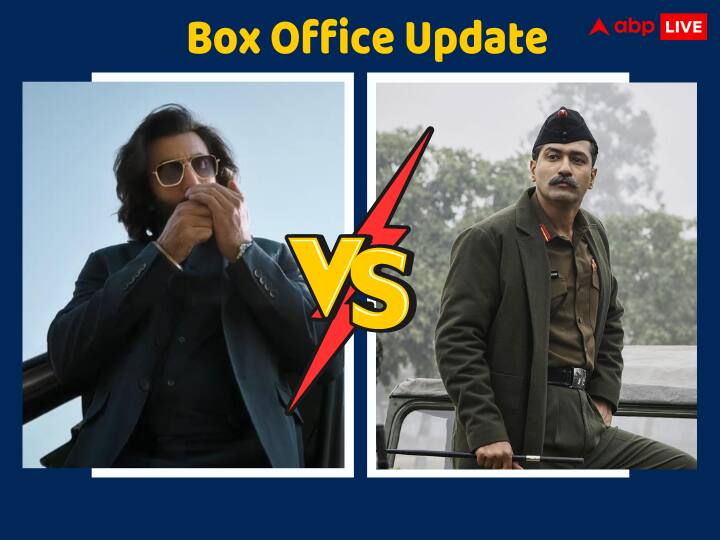 Animal vs Sam Bahadur: 'एनिमल' ने की छप्परफाड़ कमाई तो 'सैम बहादुर' ने भी खूब छापे नोट, पांच दिनों के कलेक्शन में ऐसा रहा दोनों फिल्मों का हाल Animal vs sam bahadur ranbir kapoor vicky kaushal films earned well after clash in 5 days know actual data here Animal vs Sam Bahadur: 'एनिमल' ने की छप्परफाड़ कमाई तो 'सैम बहादुर' ने भी खूब छापे नोट, पांच दिनों के कलेक्शन में ऐसा रहा दोनों फिल्मों का हाल