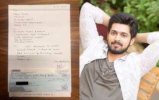 Actor Harish Kalyan donated one lakh to the Chief Minister relief fund Harish Kalyan: கைகோர்ப்போம்... மிக்ஜாம் புயலால் பாதிக்கப்பட்ட மக்களுக்கு ஹரிஷ் கல்யாண் நிதியுதவி!
