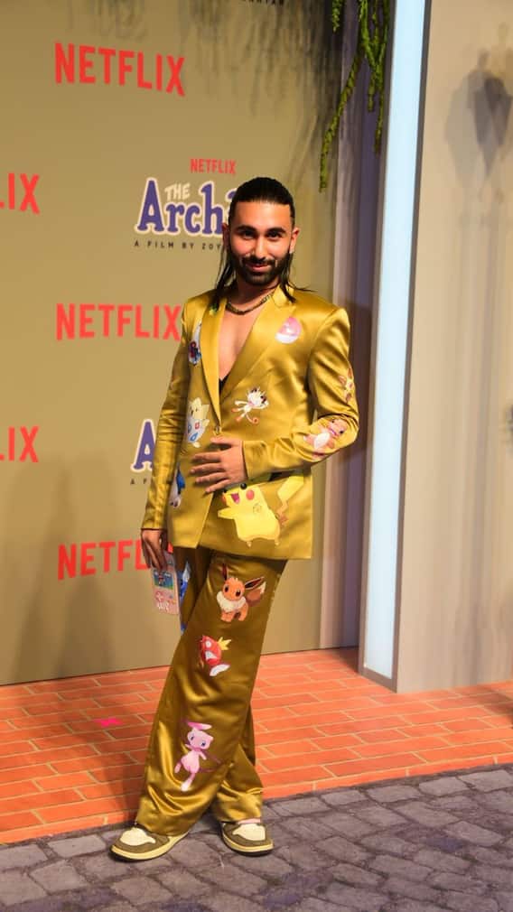 'Orry' चा  pokemon ड्रेस!