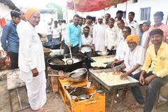 PHOTO : मनोज जरांगेंच्या सभेसाठी तब्बल 31 क्‍विंटलचा पुरी-ठेचा