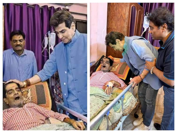 Jeetendra, Sachin Pilgaonkar Visit Ailing Junior Mehmood, Fulfill His Wish To Meet Them Jeetendra, Sachin Pilgaonkar Visit Ailing Junior Mehmood, Fulfill His Wish To Meet Them