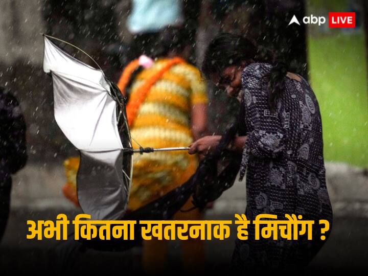 Cyclone Michaung : कमजोर हुआ चक्रवात मिचौंग तूफान, ले ली 18 लोगों की जान, पीछे छोड़ गया तबाही के निशान Cyclone Michaung weakens rain will continue in Southern state of India know loss in Andhra Pradesh Tamil Nadu Cyclone Michaung : कमजोर हुआ चक्रवात मिचौंग तूफान, ले ली 18 लोगों की जान, पीछे छोड़ गया तबाही के निशान