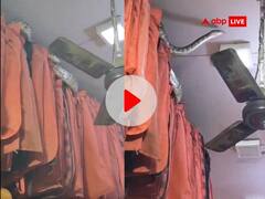 मेरठ में कपड़े की दुकान में घुसा विशालकाय अजगर, लोगों में मचा हड़कंप, सामने आया खौफनाक वीडियो