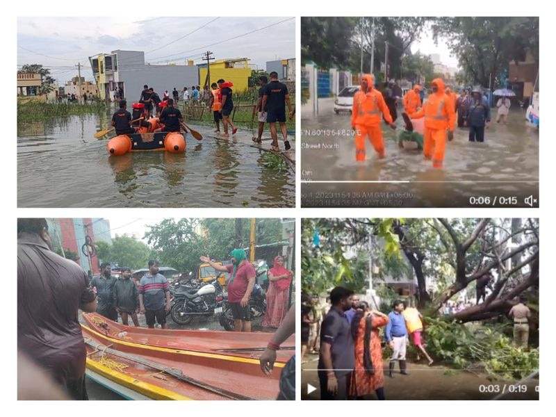 Fact Check: Old Videos Being Shared To Show Chennai Reeling Under Cyclone Michaung