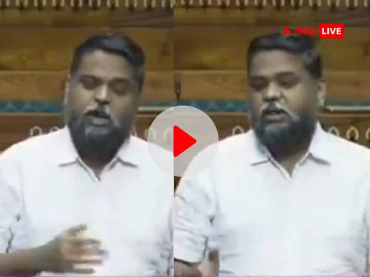 bjp can win only in gaumootra states dmk leader senthil kumar controversial remark video viral Watch: 'गोमूत्र राज्यों में चुनाव जीतती है बीजेपी', DMK सांसद सेंथिलकुमार के विवादित बयान का वीडियो वायरल