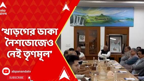 'ইন্ডিয়া' জোটের বৈঠক স্থগিত, নৈশভোজেও নেই তৃণমূল