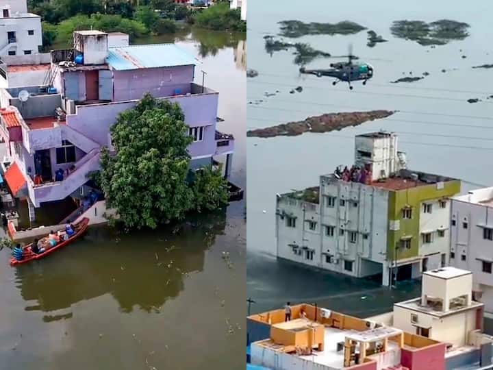 Michaung Cyclone : மிக்ஜாம் புயல் கடந்து இரண்டு நாட்கள் கழிந்துவிட்ட நிலையிலும் வெள்ள நீர் வடியாததால் மக்கள் அவதிப்பட்டு வருகின்றனர்.