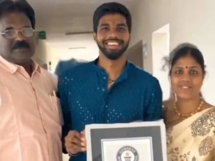 WATCH: Satwiksairaj Rankireddy’s Father Unwraps Son’s Guinness World Record Certificate