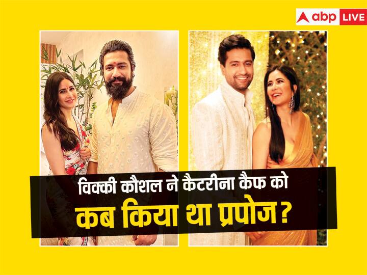 Koffee With Karan 8 Sam Bahadur actore Vicky Kaushal revealed he had proposed to Katrina Kaif a day before their marriage in Karan Johar Show Kiara Advani KWK8: शादी से ठीक एक दिन पहले Vicky Kaushal ने कैटरीना कैफ को किया था प्रपोज, 'सैम बहादुर' एक्टर ने किया खुलासा,  बोले- 'मुझे वॉर्निंग दी गई थी कि...'