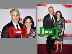 Fact Check: Kamala Harris Photo Showing Her With Jeffrey Epstein Is Fake
