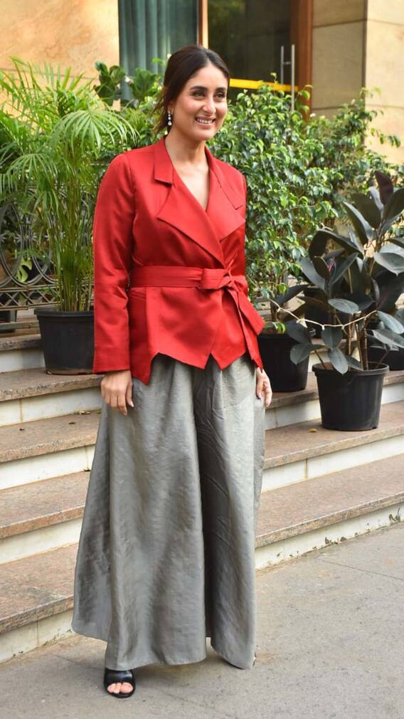 'करीना कपूर' चा रेड ब्लेझर लूक!