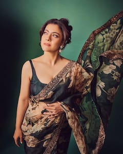 Kajol Attracts Attention In A Floral Sheer Saree At 'The Archies' Premiere