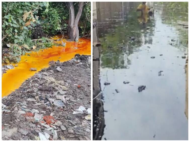 Cyclone Michaung Crude Oil Waste Surrounding Tiruvottiyur Chennai Floods Cyclone Michaung: திருவொற்றியூரை சூழ்ந்த கச்சா எண்ணெய் கழிவு! உயிரை கையில் பிடித்துக் கொண்டு வாழும் மக்கள் - தீர்வு எப்போது?