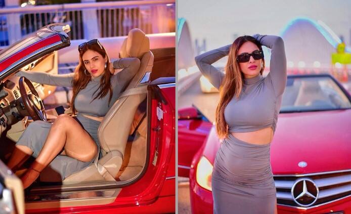 ભોજપૂરી એક્ટ્રેસ અને મોડલ નેહા મલિક ફરી એક વખત તેના બોલ્ડ અંદાજથી ચાહકોને દિવાના બનાવી રહી છે.
