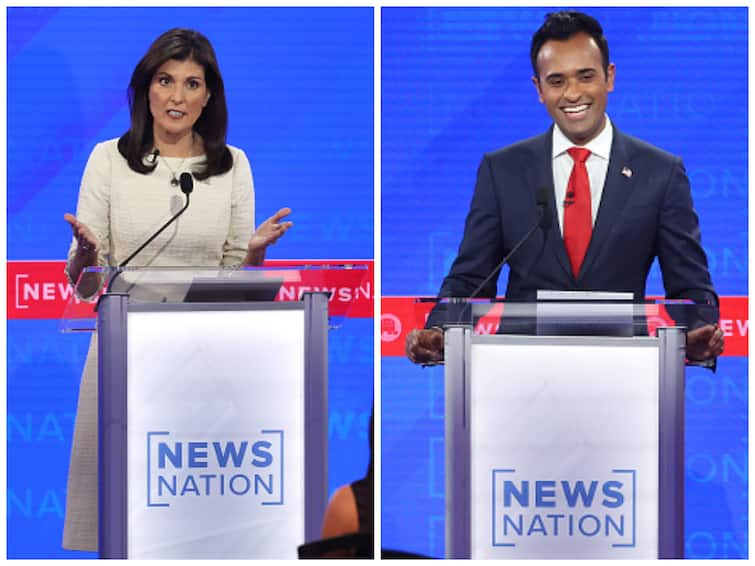 Republican Party Presidential Debate Indian-Americans Nikki Haley Vivek Ramaswamy Comprise 4th Debate Lineup Indian-Americans Nikki Haley & Ramaswamy Qualify For 4th Republican Presidential Debate