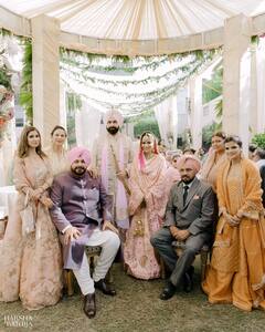Karan Sidhu Wedding: शादी के बंधन में बंधे नवजोत सिद्धू के बेटे, पिंक लहंगे में बेहद खूबसूरत दिखीं करन की दुल्हनिया इनायत, देखें तस्वीरें