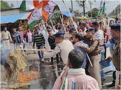 नारायणपुर: बीजेपी कार्यकर्ताओं पर मारपीट के आरोप, विरोध में MLA केदार कश्यप का कांग्रेस ने फूंका पुतला