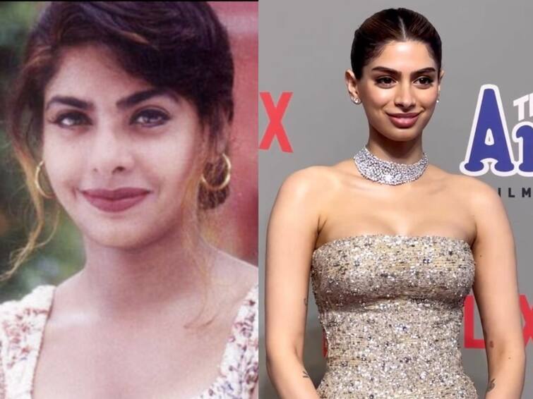 sri devi daughter kushi kapoor resembles her aunt maheswari pictures go viral Kushi Kapoor: சித்தி மகேஸ்வரி சாயலில் ஜொலிக்கும் குஷி கபூர்.. ஹீரோயினாக அறிமுகமான ஸ்ரீதேவியின் இளைய மகள்!