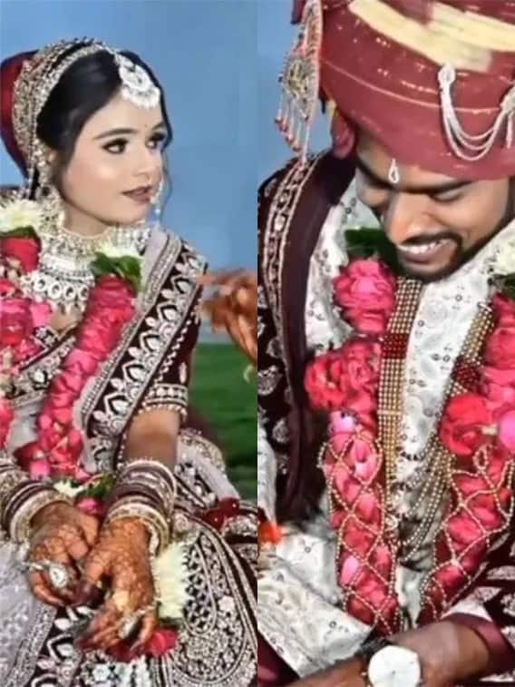 दूल्हे ने दुल्हन के चेहरे पर रखा हाथ, उतर आया ढेर सारा मेकअप, मजेदार वीडियो वायरल