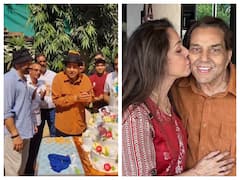 Dharmendra Celebrates 88th Birthday With Fans, Spends Time With Hema Malini - See Pics