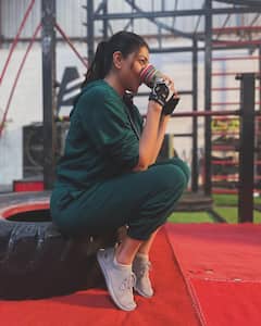 Kajal Aggarwal Photos : మళ్లీ చందమామలా మారేందుకు చమటోడ్చుతున్న 'సత్యభామ'