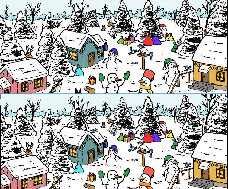 Spot The Difference Find 6 Different Changes in Given Pictures in 30 Seconds Spot The Difference: 6 வித்தியாசங்கள்.. அரை நிமிடம்தான் நேரம்: கண்டுபிடிங்க பார்க்கலாம்!